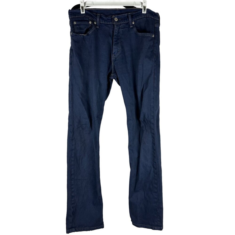 Levis 514 Blue Denim Jeans Mens Size 33 x 32